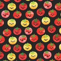 Chili Smiles- Happy Tomatoes- Black